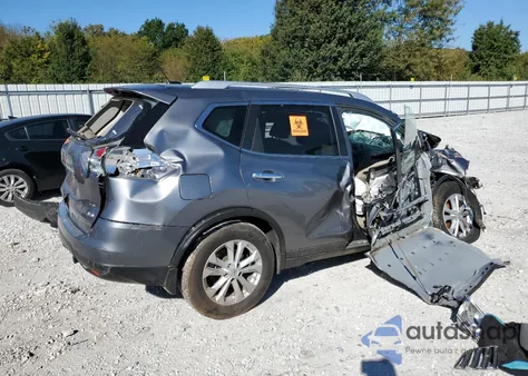 2016 Nissan Rogue S из США, поврежденный, VIN KNMAT2MV9GP646541